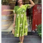 Cotton Midi Kurti